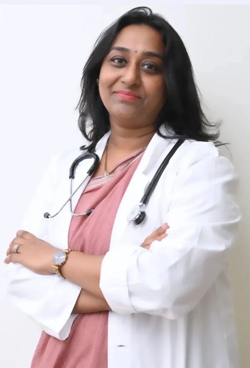 Dr. Deepthi Raidu, Obstetrician and Gynaecologist at Sharada's Urban Clinic, Madhura Nagar, Hyderabad